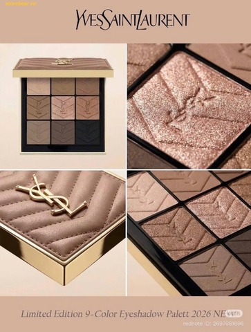 Phấn Mắt YSL Nude Hours Luxury 9-Color Eyeshadow Palette