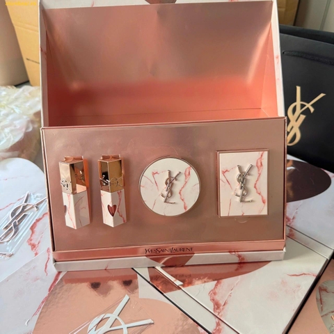 Set Quà Tặng Giới Hạn Của Yves Saint Laurent YSL Beauty Phiên Bản Vỏ Marble