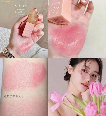 Má Hồng Kem Nars Tone Orgasm 3.2ml Fullbox