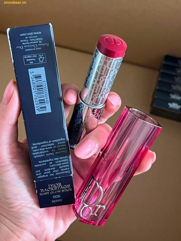 Má Hồng Dạng Thỏi Dior Backstage Rosy Glow Stick 006 Berry Hồng Berry