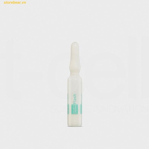 Ampoule Dưỡng Ẩm, Làm Sáng Da & Giảm Mệt Mỏi Tức Thì - MartiDerm The Originals Flash hộp 5 ống