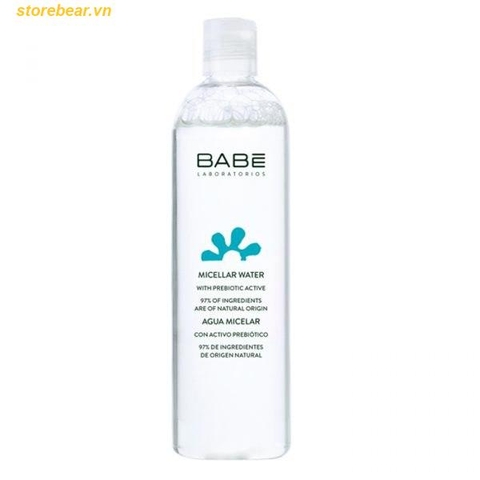 Nước tẩy trang dịu nhẹ Babe Micellar Water 400ml
