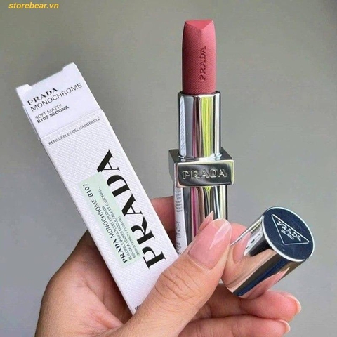 Son PRADA Monochrome Soft Matte Lipstick #107 Sedona