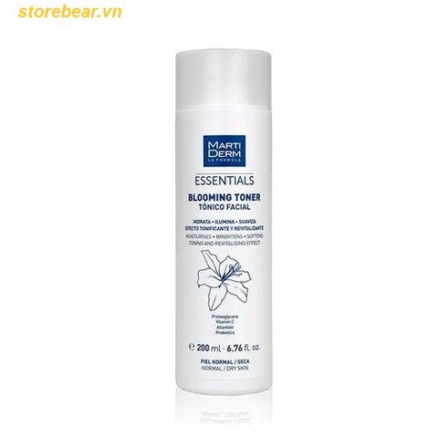 Nước Cân Bằng Dưỡng Ẩm Da MartiDerm Essentials Blooming 200ml