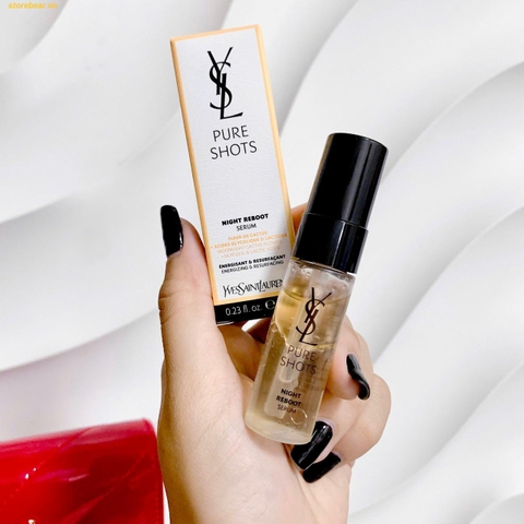 Set Quà YSL Limited (Son YSL Mini shade RM + Nước hoa YSL Libre + Serum YSL Pure Shots + Túi YSL đỏ)