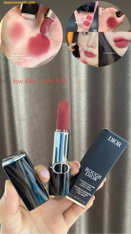Son Dior Lunar Velvet Finish Màu 558 Grace Hồng NÂU Đỏ – Velvet Finish