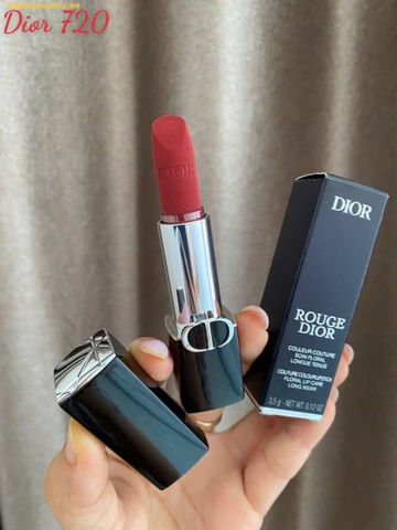 Son Dior Velvet 720 Icóne - Màu hồng nâu