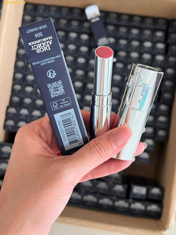 Son Dưỡng Dior Addict Glass Ultra-Shine and Hydrating Lip Gloss Stick 504 Dior Sweet