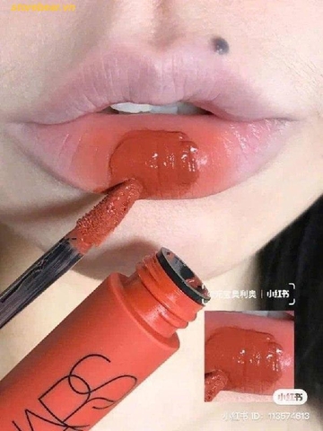 Son Kem Nars Air Matte Lip Color Morocco Màu Cam Đất