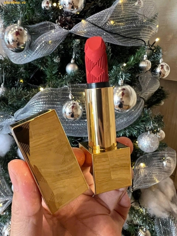 Son Burberry Vỏ Vàng 76 Orange Red Màu Đỏ Gạch