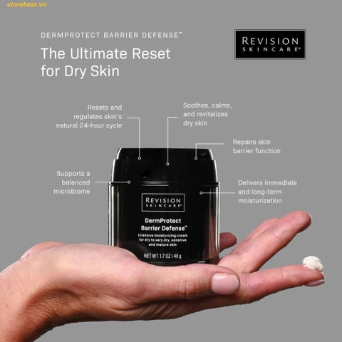 Kem Dưỡng Ẩm Revision Skincare DermProtect Barrier Defense 48g