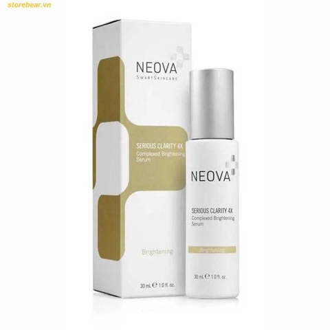Serum Trắng Sáng Da Và Cải Thiện Nám Neova Serious Clarity 4X, 30ml
