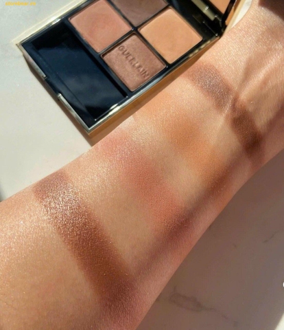 Phấn Mắt Guerlain Ombre G Eyeshadow Quad (Limited Nude Collection) màu 258 - Wild Nudes