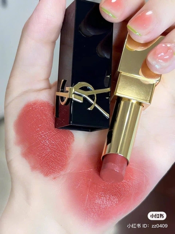 Son YSL Rouge Couture The Bold 10 - Hồng San Hô – Chất Son Mịn, Độ Bám Màu Cao
