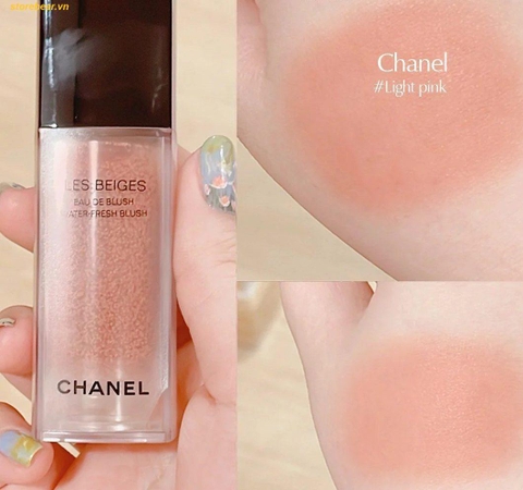 Má Hồng Dạng Kem Chanel Les Beiges Water-Fresh Blush Tone Light Pink 15ml - Fullbox