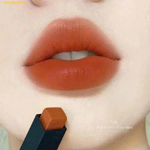 Son YSL Rouge Pur Couture The Slim 2024 Fiery Vermillion - Fullbox