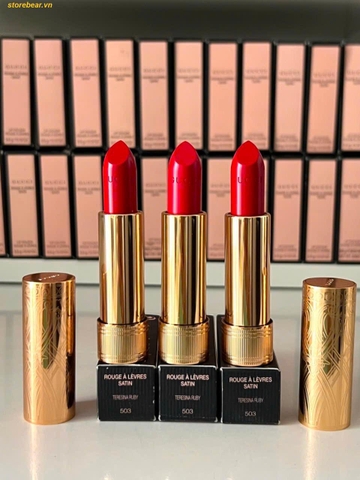 Son Gucci Rouge à Lèvres Satin 503 Teresina Ruby Màu Đỏ Ruby