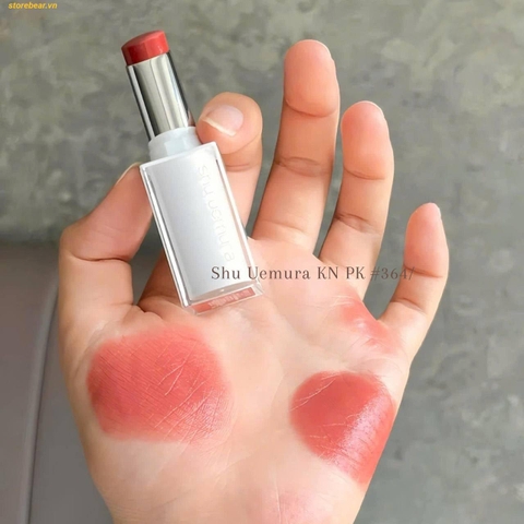 Son Shu Uemura Kinu Care Nudes 364 Đỏ Cam Fullbox