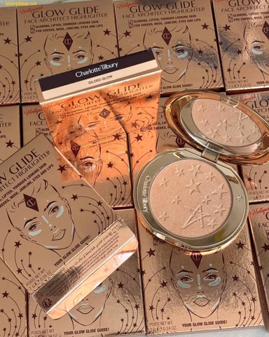 Phấn Bắt Sáng Charlotte Tilbury Hollywood Glow Glide Face – Gilded Glow