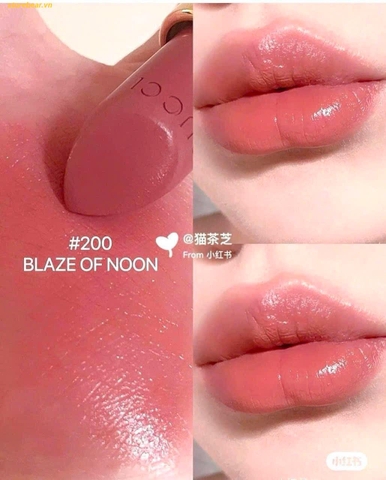 Son Gucci Rouge à Lèvres Satin 200 Blaze of Noon Hồng Đất