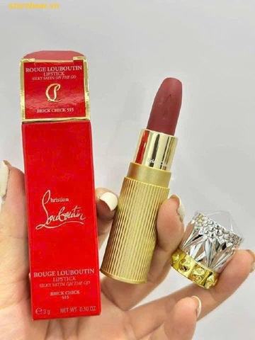 Son Louboutin 515 Brick Chick lipstick - On the go Fullbox