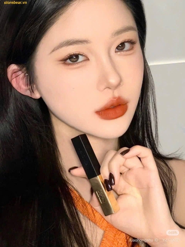 Son YSL Rouge Pur Couture The Slim 2024 Fiery Vermillion - Fullbox