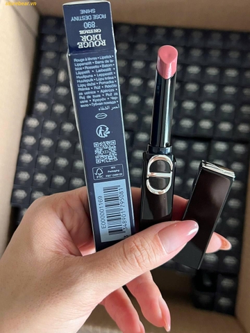 Son Dior Rouge Dior On Stage 890 Rose Destiny Màu Hồng Đất