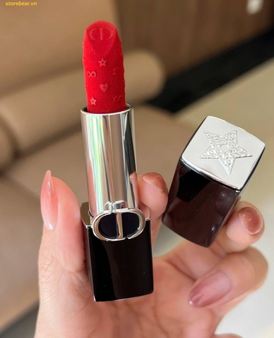 Son Dior Rouge Velvet Limited Edition New Years 2026 Dior 808 - Đỏ Thuần