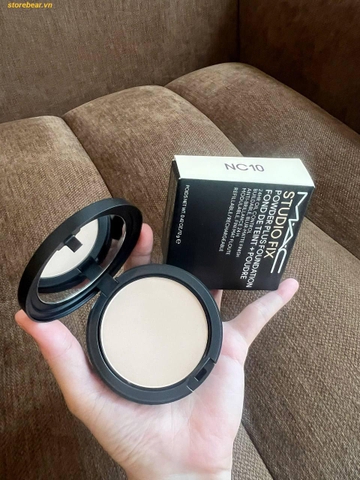 Phấn Nền Phủ MAC Studio Fix Powder Plus Foundation 15g Tone Nc10