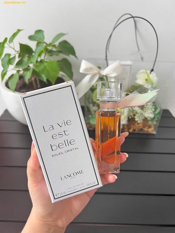Nước hoa Lancome La vie est belle Soleil Cristal Tester 15ml Fullbox
