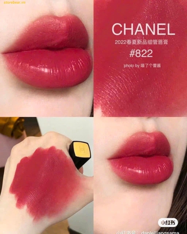 Son Chanel Rouge Allure L’Extrait High-Intensity Lip Colour – Màu 822 Rose Suprême