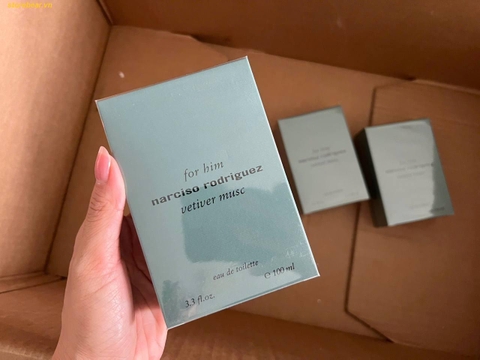 Nước Hoa 𝐍𝐚𝐫𝐜𝐢𝐬𝐨 𝐕𝐞𝐭𝐢𝐯𝐞𝐫 𝐌𝐮𝐬𝐜 𝐅𝐨𝐫 𝐇𝐢𝐦 full 100ml