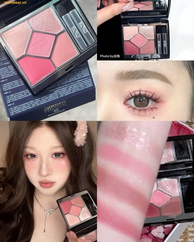 Phấn Mắt Dior Diorshow 5 Couleurs Couture Eyeshadow Palette Màu 823 Rosa Mutabilis