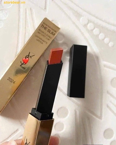 Son YSL Rouge Pur Couture The Slim 2024 Fiery Vermillion - Fullbox