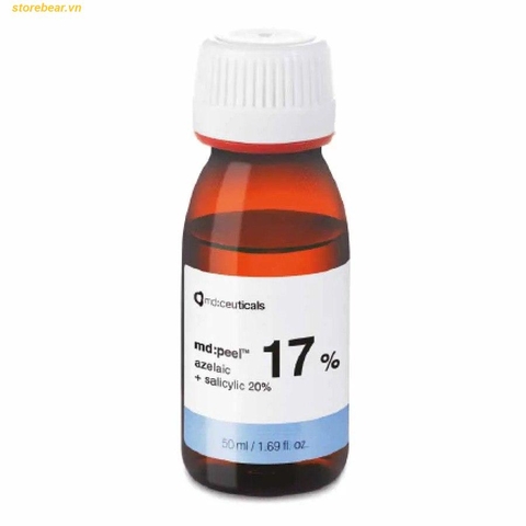 Dung Dịch Thay Da Sinh Học Hỗ Trợ Giảm Mụn Và Làm Sáng Da Md:Ceuticals Peel Azelaic 17% + Salicylic 20% 50ml