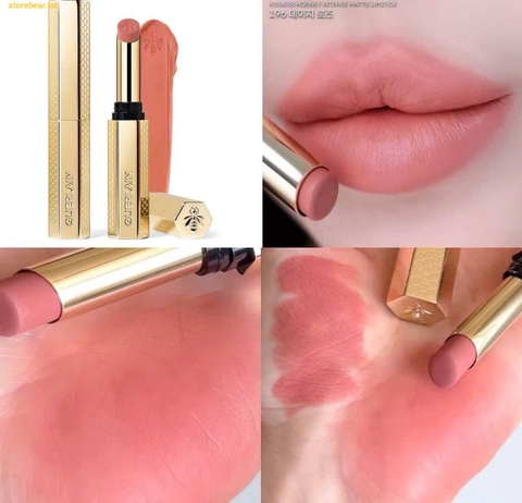 Son GUERLAIN Kisskiss Honey-Infused Intense Lipstick 196 Daisy Rose