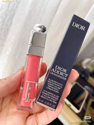 Son Dưỡng Dior Addict Lip Maximizer 030 Shimmer Rose - Fullbox