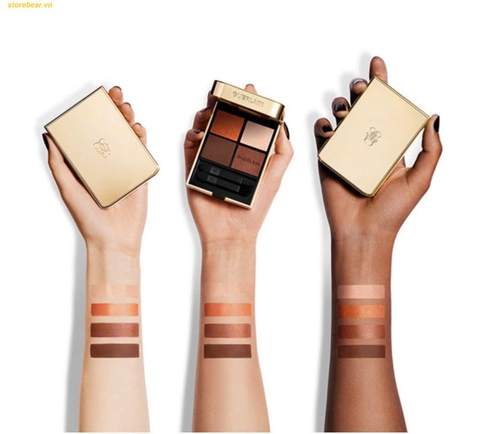 Phấn Mắt Guerlain Ombres G Eyeshadow màu 910 Undressed Brown