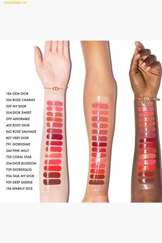 Son Dưỡng Dior Addict Glass Ultra-Shine and Hydrating Lip Gloss Stick 599 Adiorable