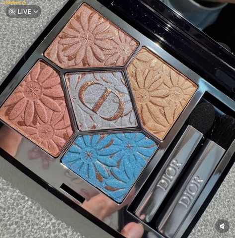 Bảng Phấn Mắt Diorshow 5 Couleurs 162 Summer Azure