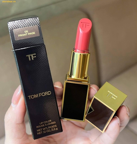 Son Tom Ford Color 05 Front Page Màu Đỏ Hồng San Hô - FULLBOX