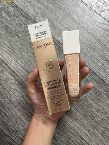 Kem nền 𝐋𝐀𝐍𝐂𝐎𝐌𝐄 𝐓𝐞𝐢𝐧𝐭 𝐈𝐝𝐨𝐥𝐞 𝐔𝐥𝐭𝐫𝐚 𝐖𝐞𝐚𝐫 𝐂𝐚𝐫𝐞 & 𝐆𝐥𝐨𝐰 𝐒𝐞𝐫𝐮𝐦 𝐅𝐨𝐮𝐧𝐝𝐚𝐭𝐢𝐨𝐧 tone PO-01