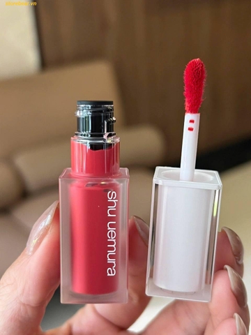Son Kem Shu Uemura Kinu Care Glow Up Lip Color KG PK 356 Màu Hồng Cam