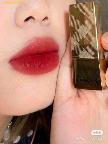Son Burberry Kisses Matte Lip Colour – 93 Russet - Đỏ Nâu Trầm (Size Mini)