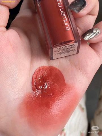 Son Kem Shu Uemura Kinu Cream KC OR 599 Fullbox - Màu cam cháy