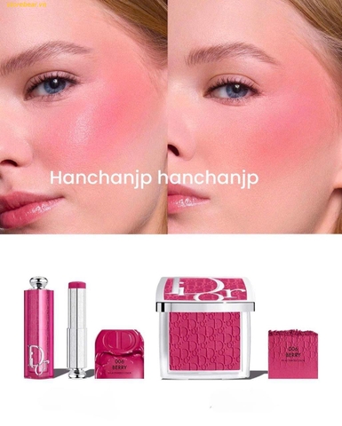 Má Hồng Dạng Thỏi Dior Backstage Rosy Glow Stick 006 Berry Hồng Berry