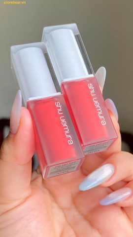 Son Kem Shu Uemura Kinu Care Glow Up Lip Color Màu KG RD 123