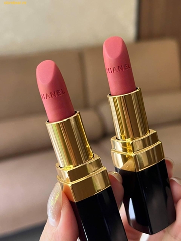 Son Chanel Rouge Coco Longwear Satin Lipstick 130 La Pausa Màu Hồng Tươi
