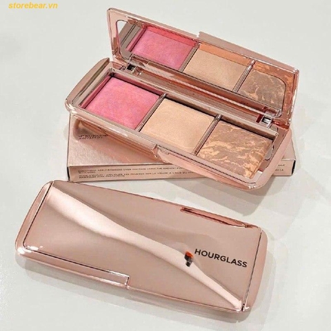Phấn Bắt Sáng Và Tạo Khối Highlight Hourglass Ambient Lighting Palette - Sublime Edit - Fullbox
