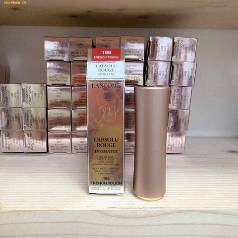 Son Lancôme L’absolu Rouge Drama Matte 196 Màu Đỏ Đất